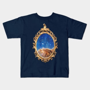 Framing the galaxy Kids T-Shirt